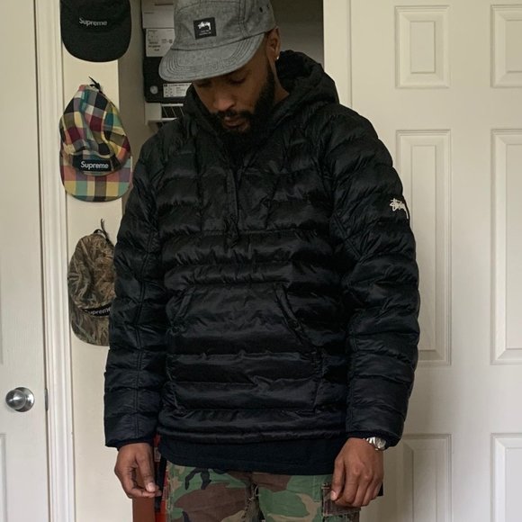 Stssy Insulated Pullover Jacket Medium 